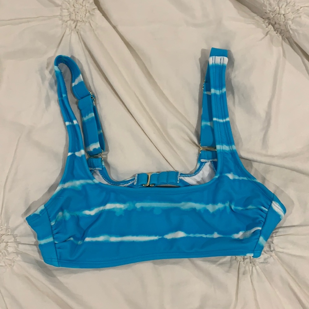 tie dye bikini top
